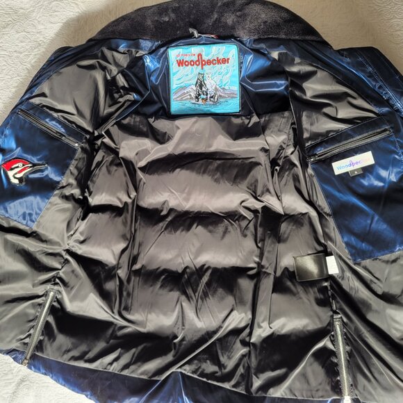 Exclusive WOODPECKER Winter Coat | Blue Sapphire XL - Picture 3 of 7